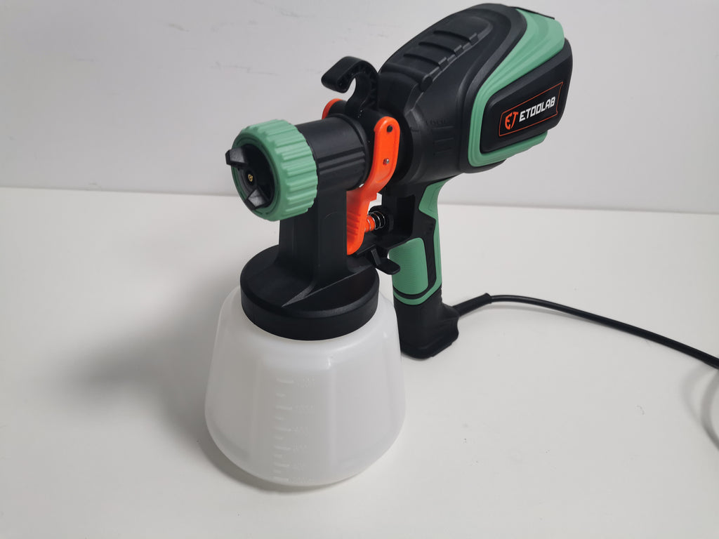 etoolab electric spray gun The electric tool used for garden decoration drives the paint to spray out through compressed air to decorate the garden, fence, etc