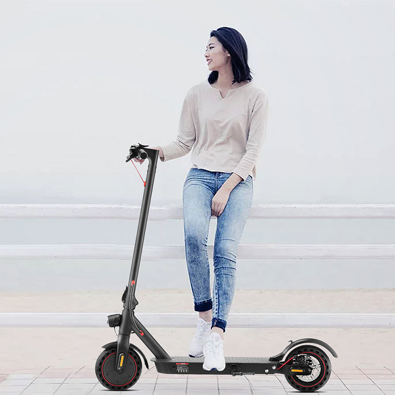 i9Pro Folding Electric Scooter -350W battery 7.5 Ah - Up to 30KM/H & 25KM 8.5" Solid Tires
