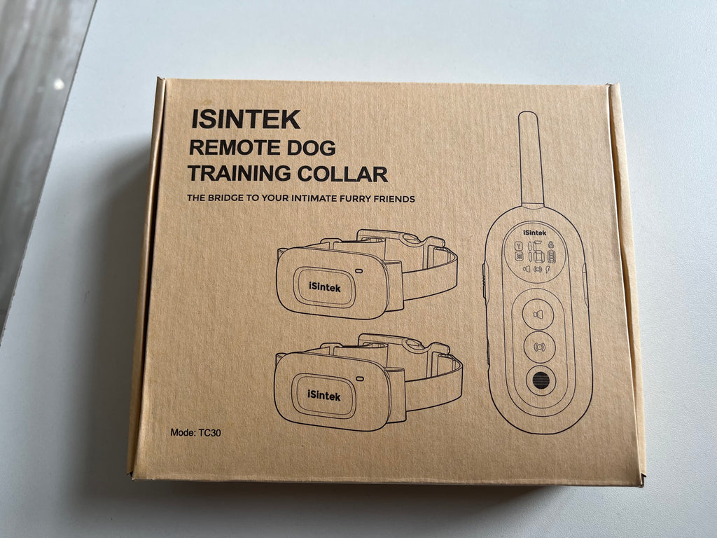 iSintek remote control dog training artifact dog electronic collar dog training device anti-dog barking click collar large and medium-sized dog bark stop
